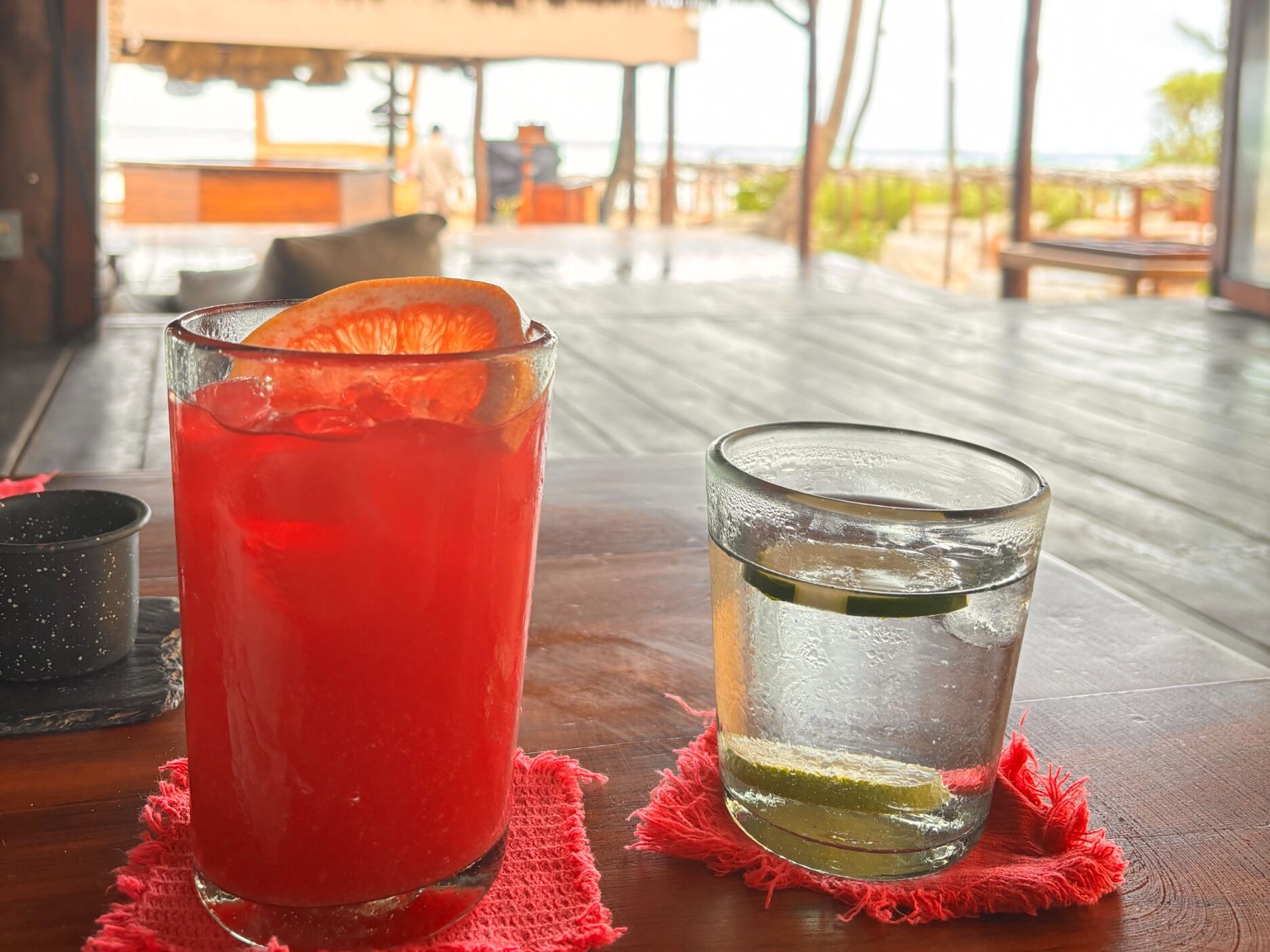 Picture of Enjoy Agua Frescas and Delicious Food at La Zebra