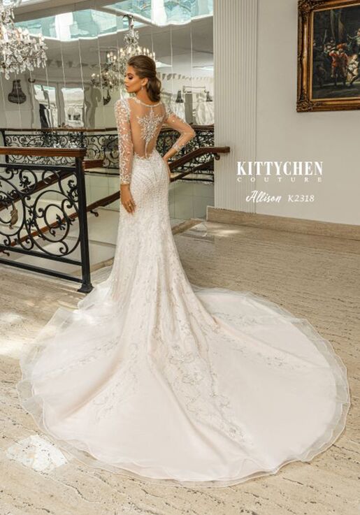 KITTYCHEN Couture ALLISON, K2318 Fit-and-Flare Wedding Dress - 4
