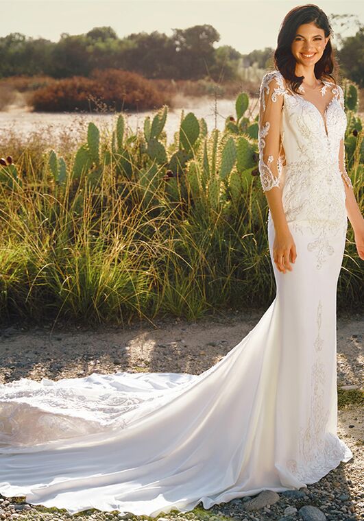 AW Bridal AW Eleanor Wedding Dress Mermaid Wedding Dress - 4