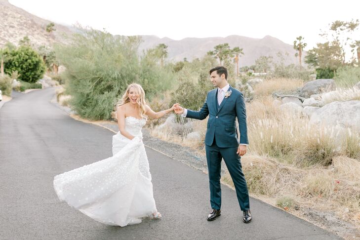 Whimsical Couple at The Frederick Loewe Estate in Palm Springs, California
