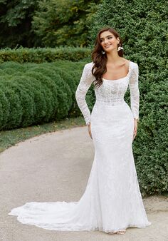 Sincerity Bridal 44524 Fit-and-Flare Wedding Dress