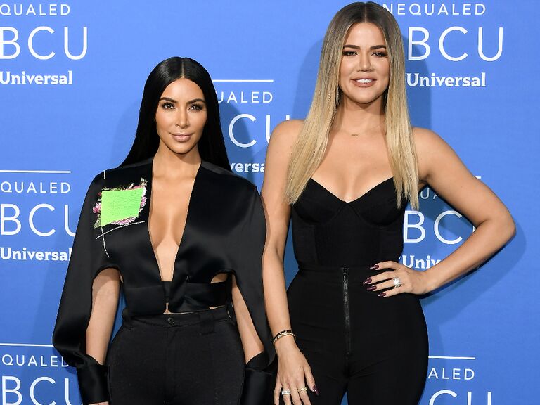 Kim Kardashian and Khloe Kardashian