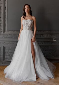 Olivia Bottega Sparkle Tulle Wedding Dress Serenity A-Line Wedding Dress