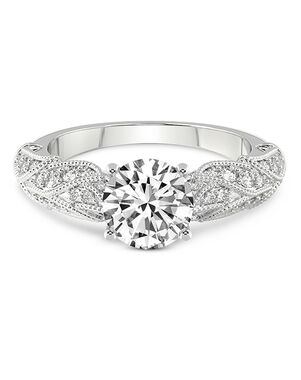 Friendly Diamonds Vintage Princess, Asscher, Cushion, Emerald, Heart, Marquise, Pear, Radiant, Round, Oval Cut Engagement Ring