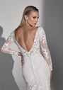 Justin Alexander Signature Lola Fit-and-Flare Wedding Dress - thumbnail - 2