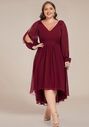 Ever-Pretty ES02269 V-Neck and Plunge Bridesmaid Dress - thumbnail - 3