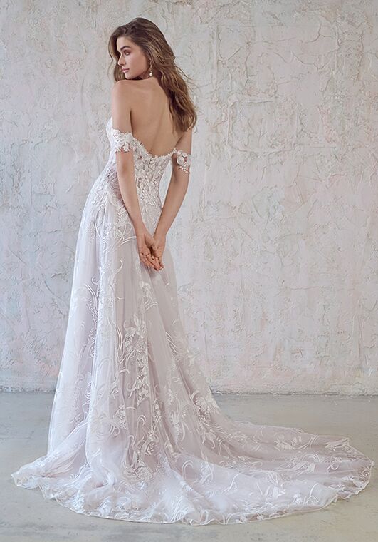 Maggie Sottero EVELINA A-Line Wedding Dress - 6