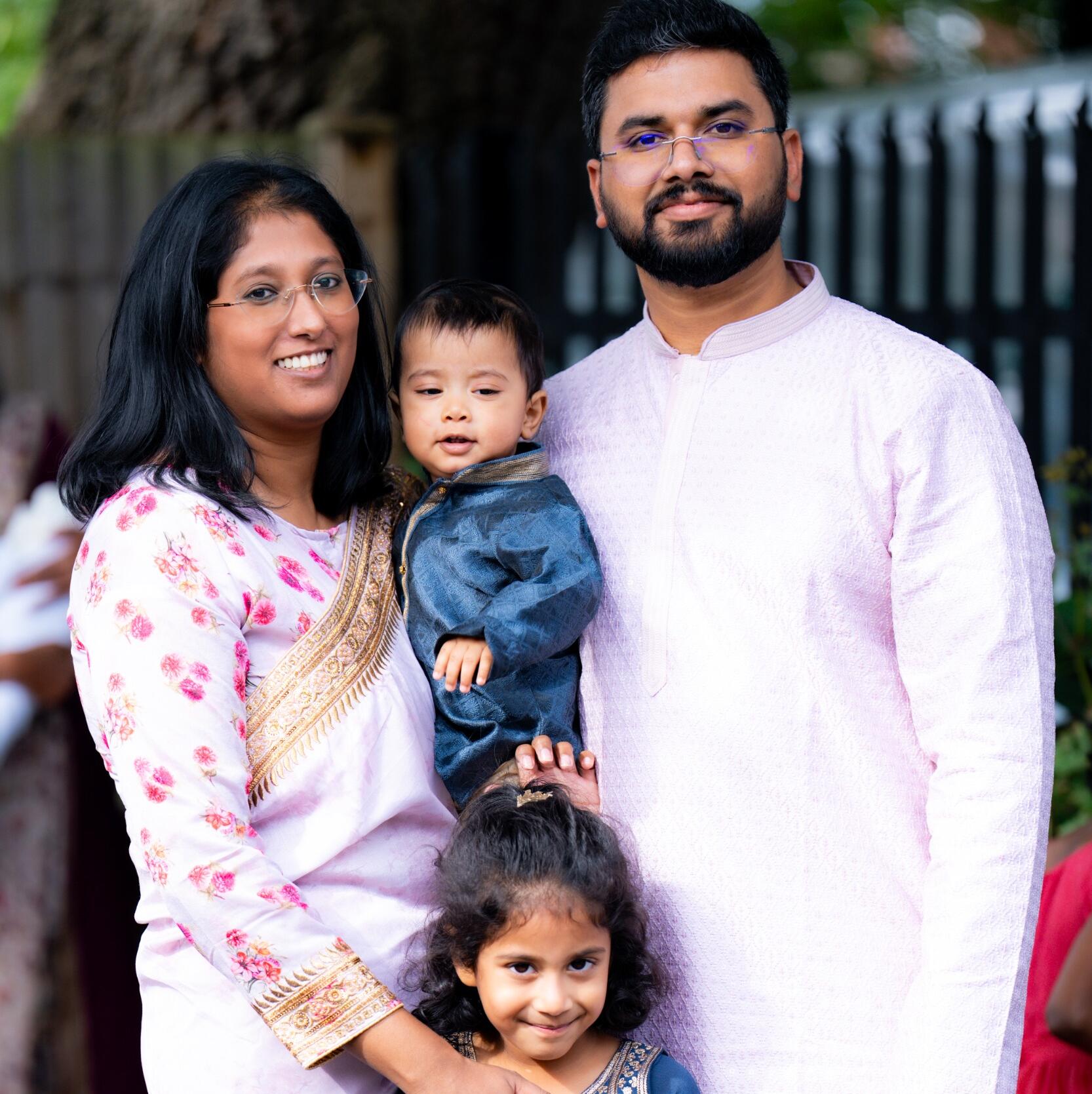 Gifty Rojin & Family