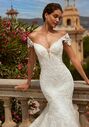 Val Stefani Elsa Mermaid and Trumpet Wedding Dress - thumbnail - 3