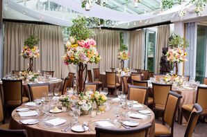 Ethereal Garden-Inspired Reception Centerpieces