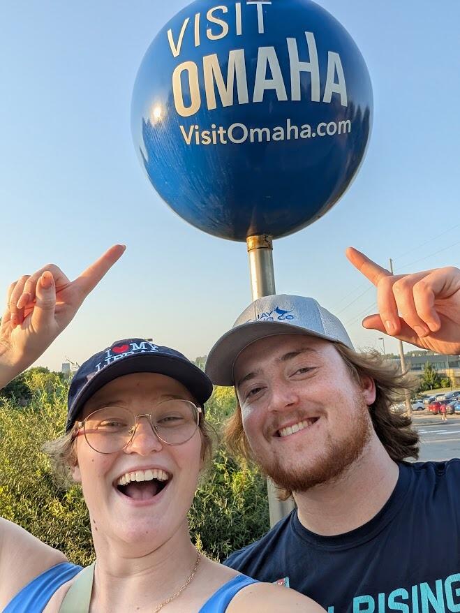 After five long years, long distance dating was officially over. Cassandra moved to Omaha! 