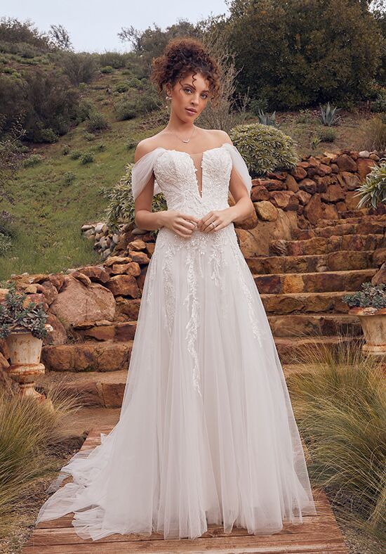 Beloved by Casablanca Bridal BL423 Vivi Fit-and-Flare Wedding Dress - 1