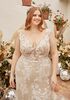 Beloved by Casablanca Bridal BL345 Amethyst Sheath Wedding Dress - thumbnail - 4
