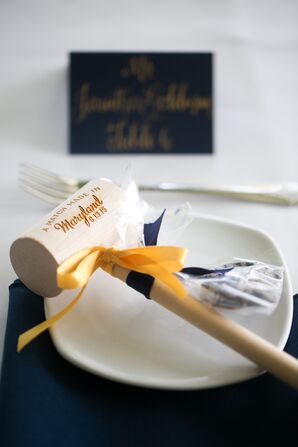Engraved Wooden Crab Mallet Wedding Favor