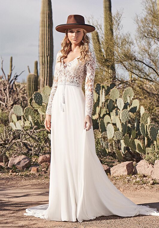 Lillian West 66150 Wedding Dress - 4