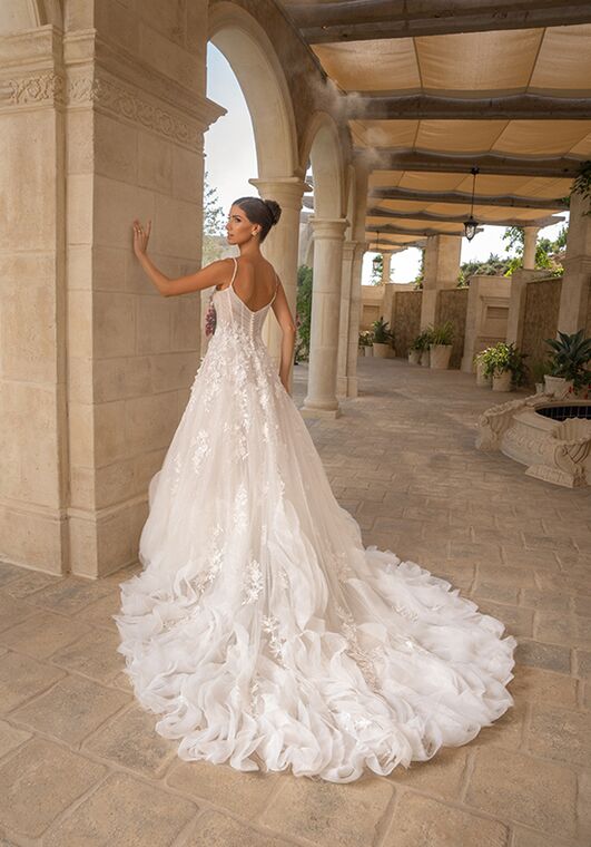 KITTY CHEN YOUNG, H2527 A-Line Wedding Dress - 2