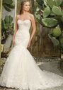 Casablanca Bridal Style 2293 Flora Mermaid Wedding Dress - thumbnail - 1