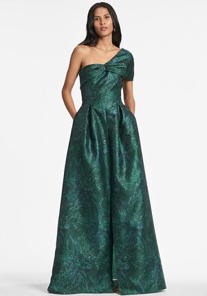 Sachin & Babi Deliah Gown - Malachite Bouquet Mutli Green Mother Of The Bride Dress