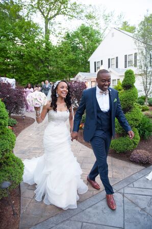 Saphire Estate Garden Ceremony Recessional