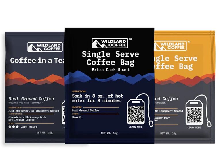 Instant coffee bags gift for hikers
