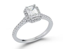 emerald cut engagement rings 