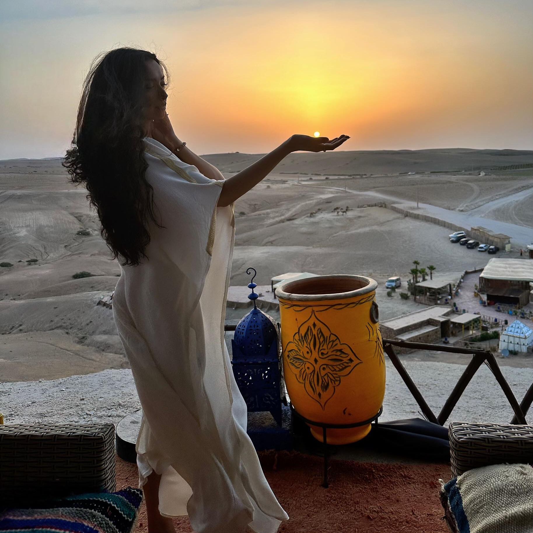 Picture of Dinner in the desert of Agafay