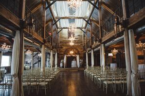 Rustic, Elegant Ceremony at Southwind Hills Venue
