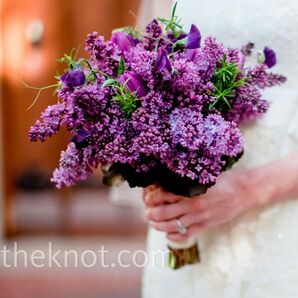 Purple Wedding Bouquet