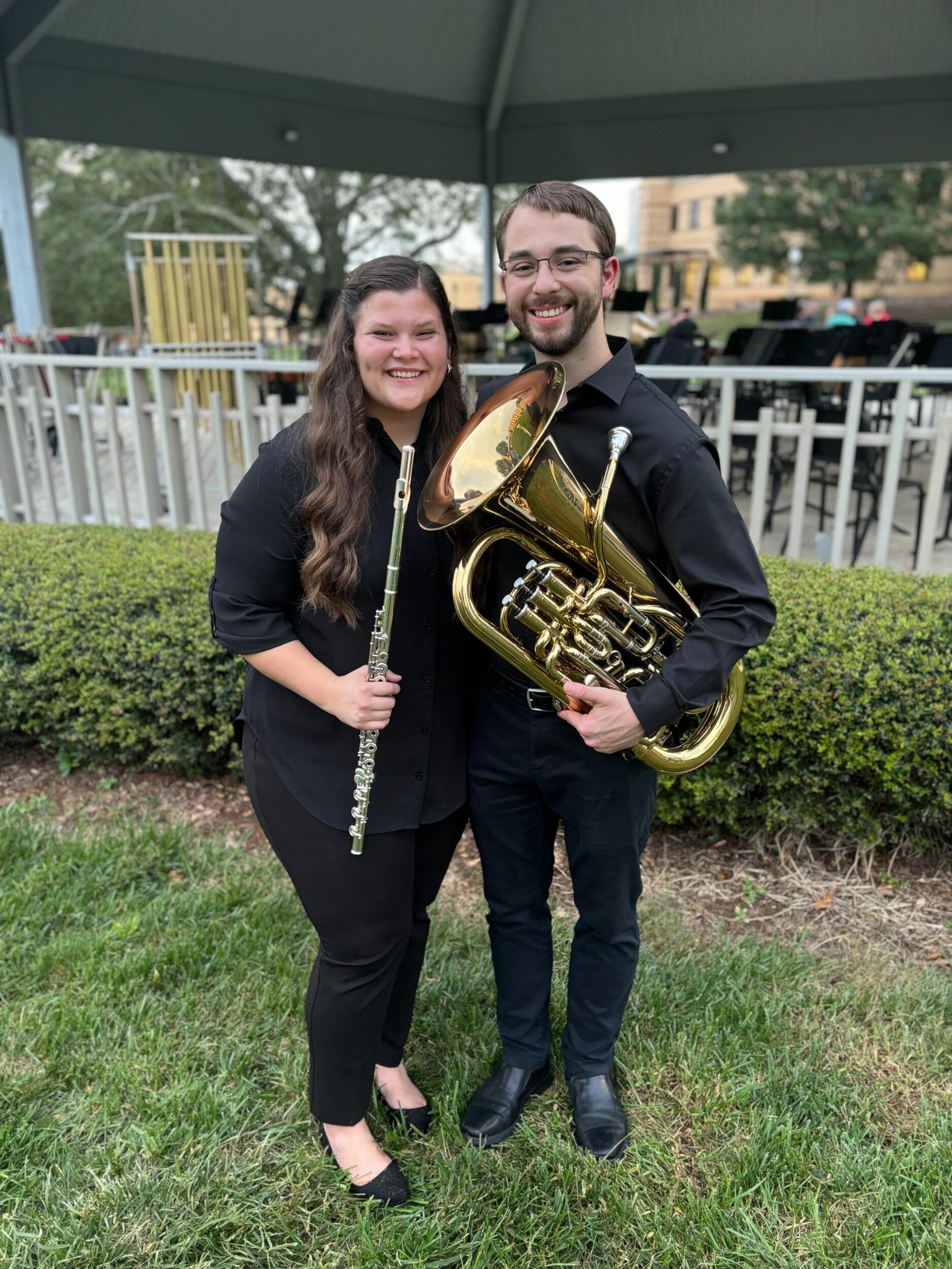 We are grateful for so many years playing in band together. The gazebo concerts were some of our favorites!