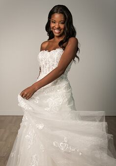 Stella York SY8073 A-Line Wedding Dress