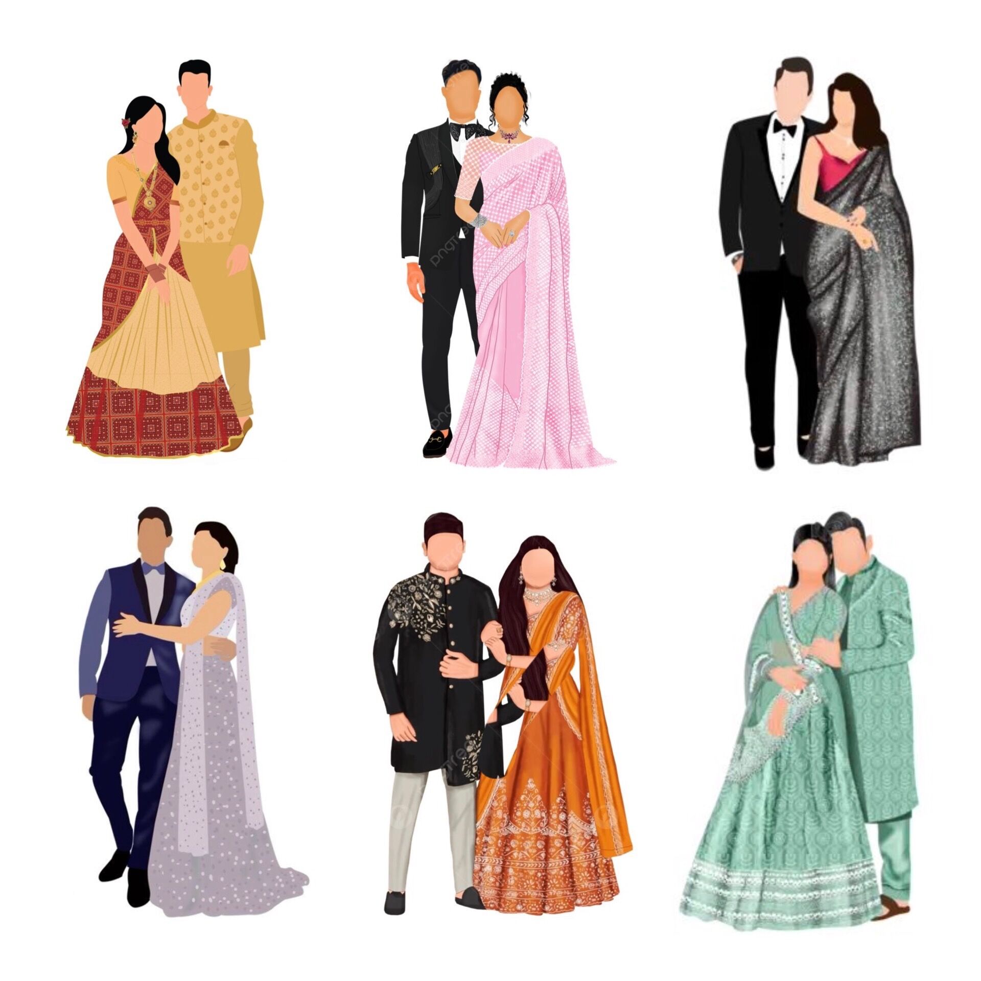 Picture of INDIAN ATTIRE OPTIONS