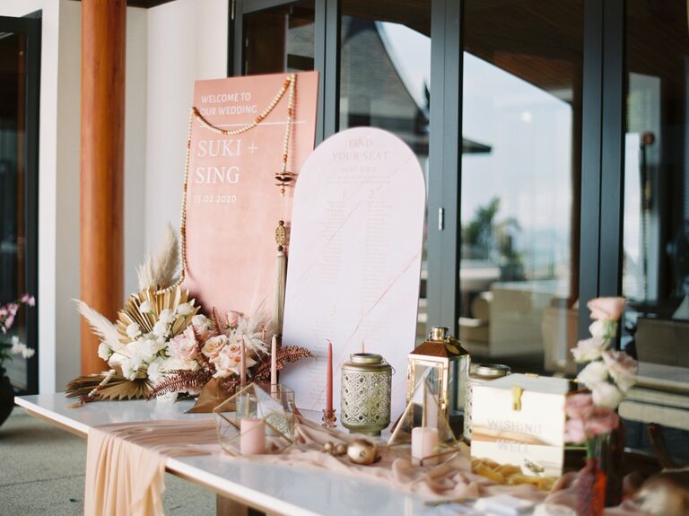 Rustic Wooden Card Box - Gift Table & Wedding Reception Decor