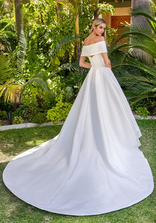 Jasmine Couture Erica X A-Line Wedding Dress - 4