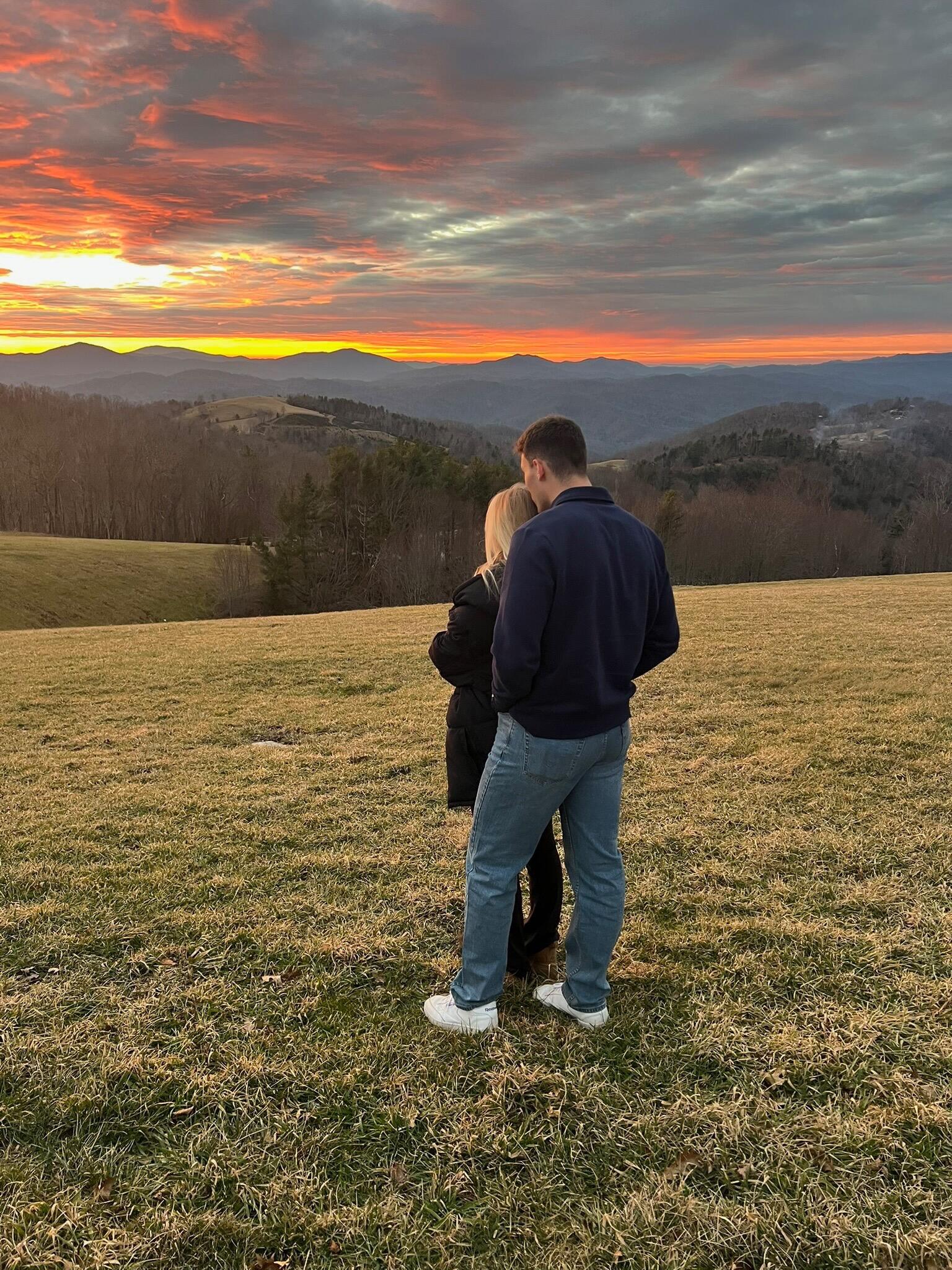 One of our many North Carolina mountain trips with Ruby's family.
