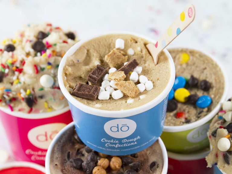 Edible cookie dough set of four just because gift