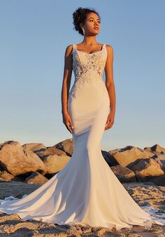 Martin Thornburg a Mon Cheri Collection MT1406 | Sonia Fit-and-Flare Wedding Dress