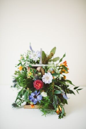 Flower-Filled Lantern Bouquet