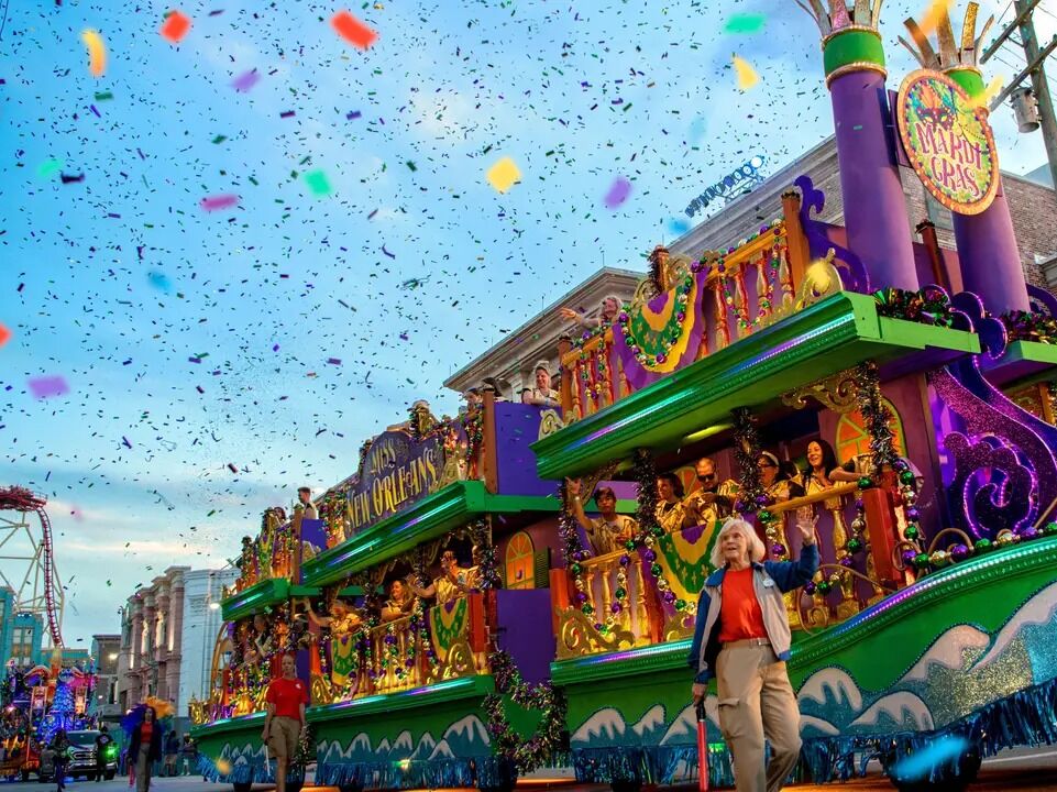Picture of Mardi Gras New Orleans parades