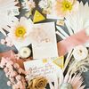 A Bohemian Wedding in Naples, Florida, with the Most Cheerful Yellow-and-Peach Palette