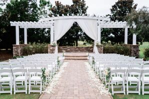 Ceremony with Draping at the Royal Crest Room in St. Cloud, Florida