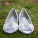 Lavender and Lace Bridal Shoes
