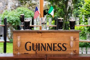 Guinness Bar at Reception