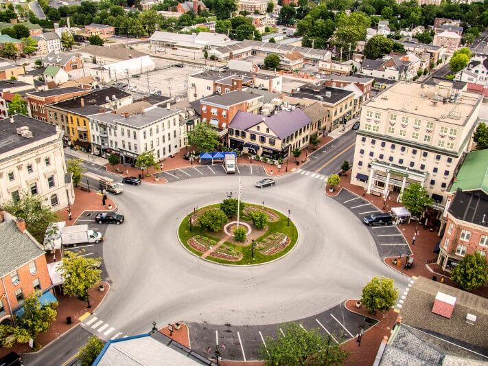 Picture of Downtown Gettysburg