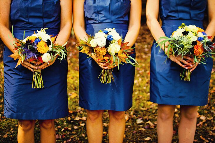 Rustic Bridesmaid Bouquets