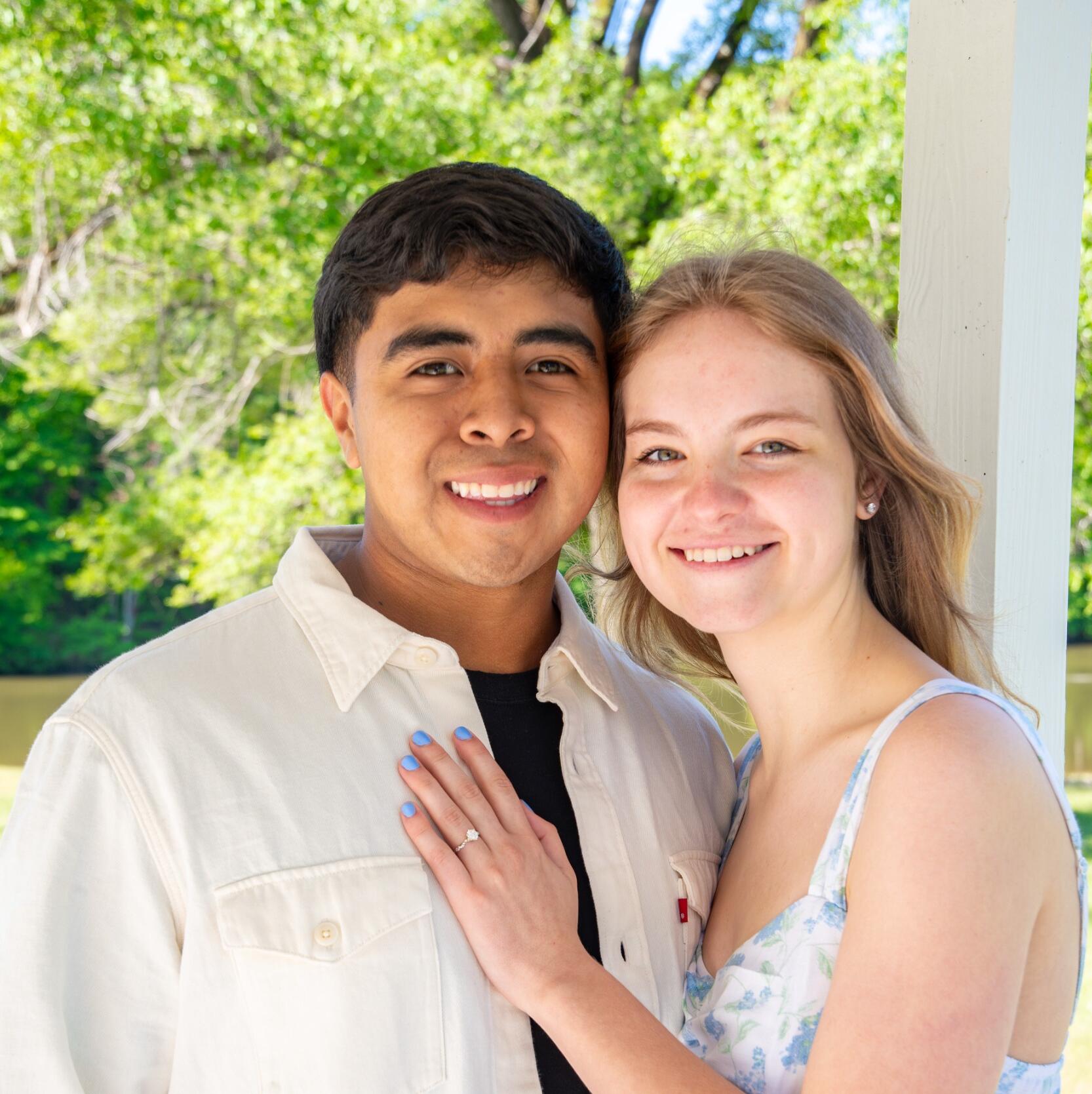 Julian Juarez and Jordyn Acres