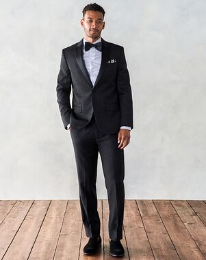 Black Wedding Suits & Tuxedos | The Knot