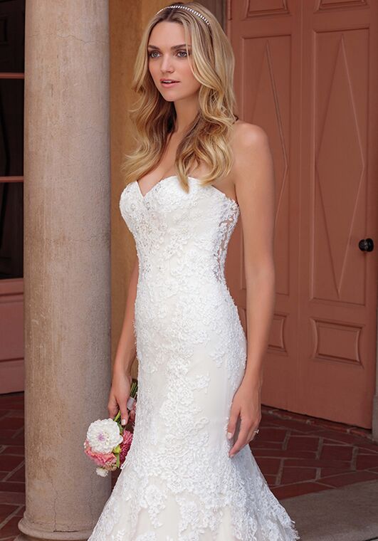 Casablanca Bridal 2327 Lacey A-Line Wedding Dress - 3