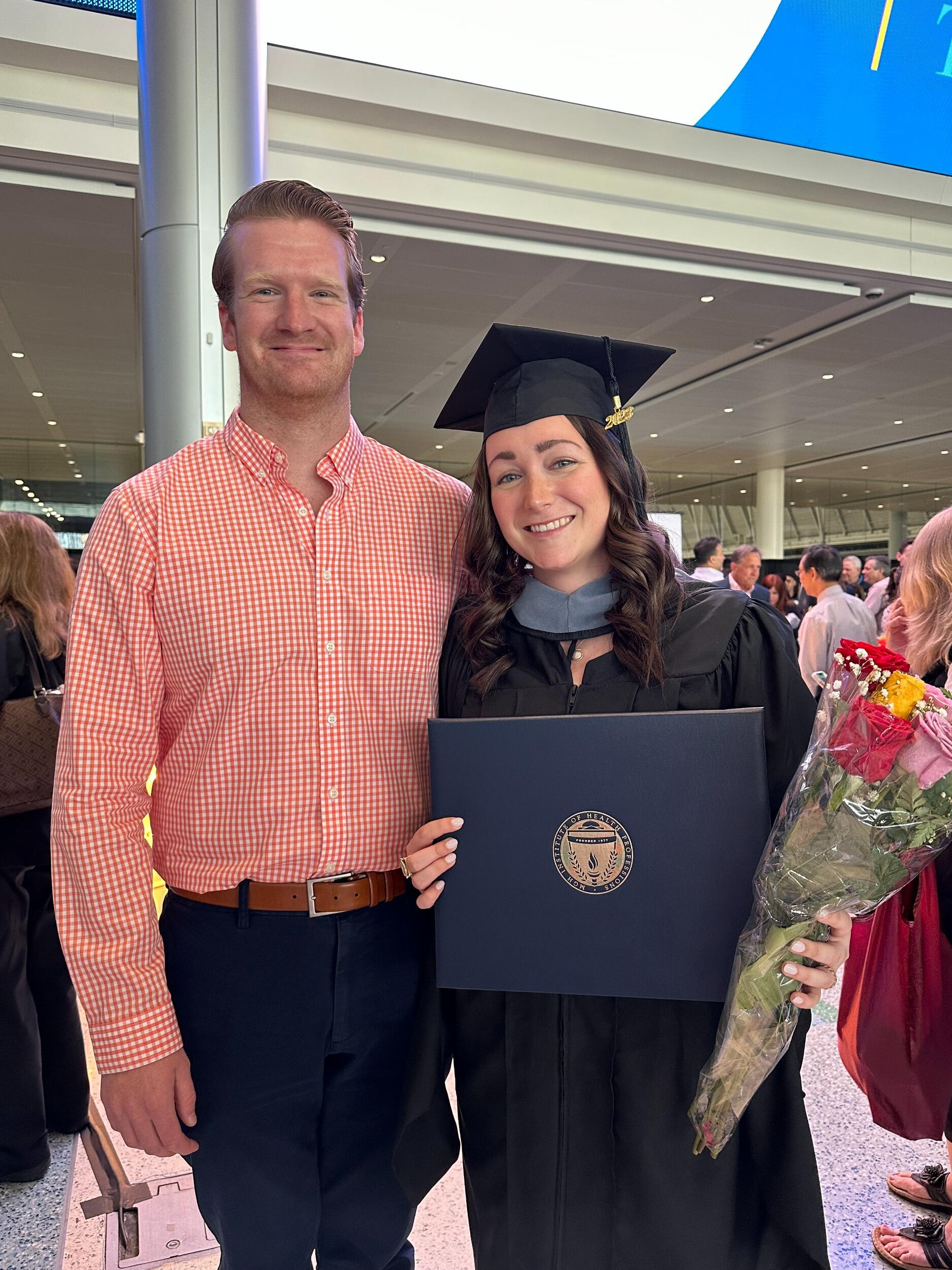 Cailin's graduation from MGH IHP