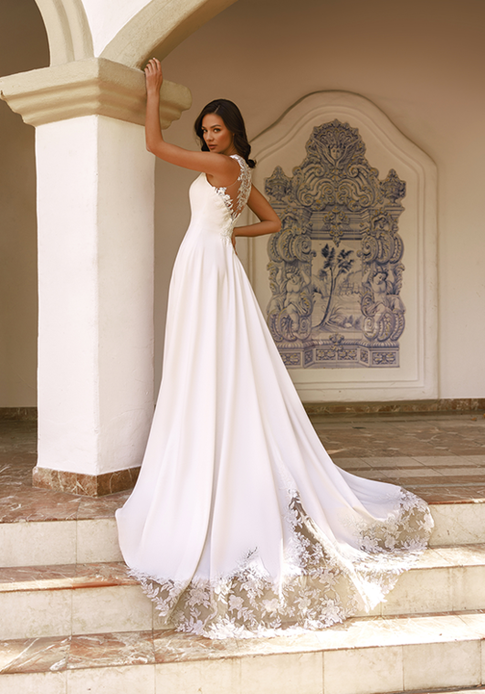 Moonlight Tango T188 A-Line Wedding Dress - 2