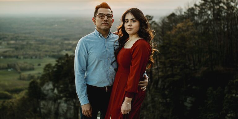 Itzela & Victor Home Page Banner